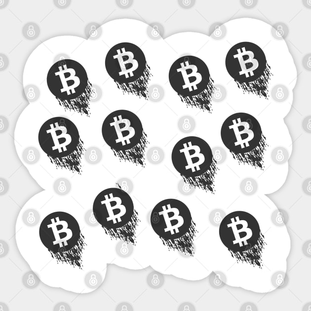 Bitcoins Sticker by Karpatenwilli